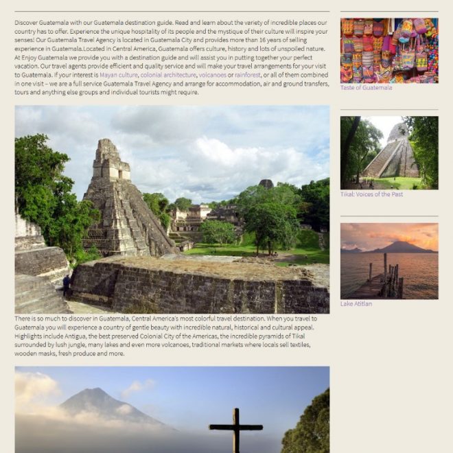 Agencia de Viajes a Guatemala